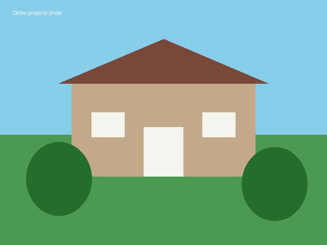 Anonymized demo property in a sample inspection evidence packet.